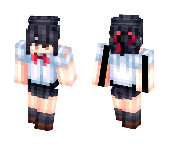 [Thinkingz] - Misuha form Your Name - Female Minecraft Skins - image 1