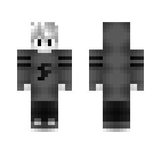 White-Black boy