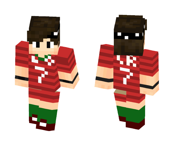 Ronaldo Skin - Male Minecraft Skins - image 1