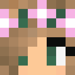 Pastel Flower Crown Cardigan - Flower Crown Minecraft Skins - image 3