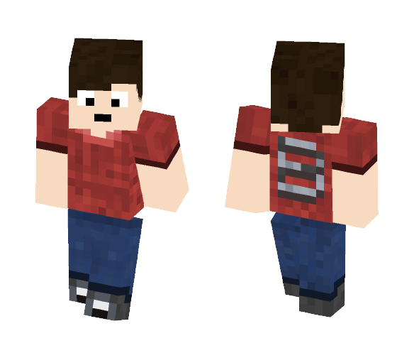 BarneyTEG Youtuber - Male Minecraft Skins - image 1