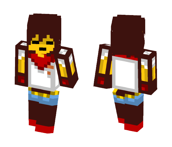 Frisk FallUnder - Male Minecraft Skins - image 1
