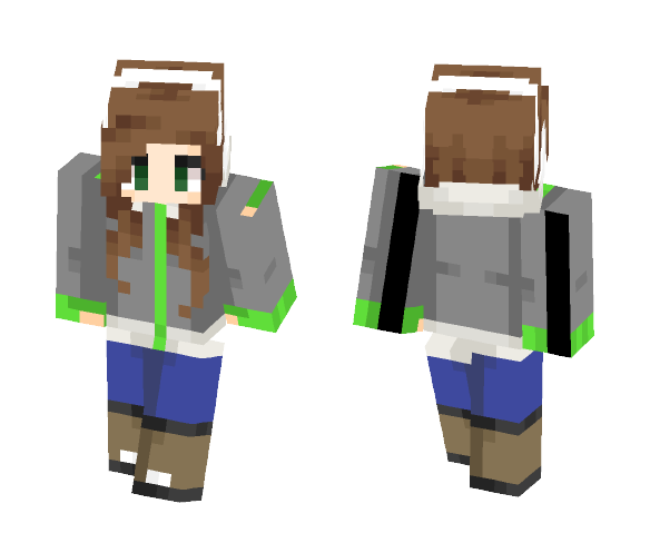 Idk but snowwww - Female Minecraft Skins - image 1