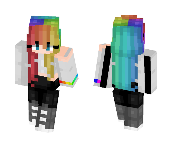 Download Free Idk a name xD Skin for Minecraft image 1 Idk a name xD - Female Minecraft Skins - image 1