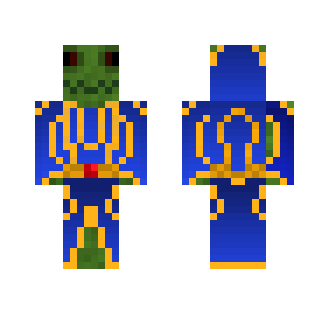 Lizard Wizard In a Blizzard