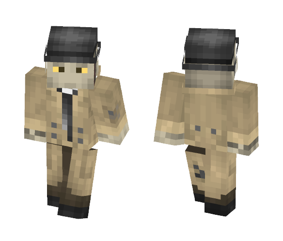 Fallout 4 - Nick Valentine - Male Minecraft Skins - image 1