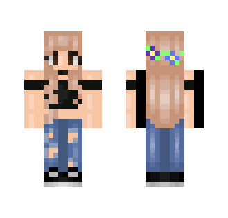 Flower Crown Girl -3rd Skin Edit