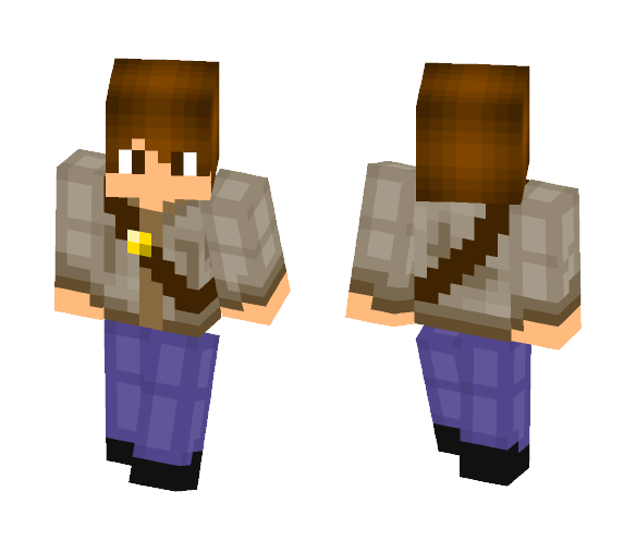 Explorer (Sketch-based skin) - Male Minecraft Skins - image 1