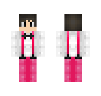 Pink tux guy