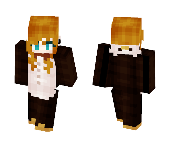 penguin onesie reskinned - Female Minecraft Skins - image 1