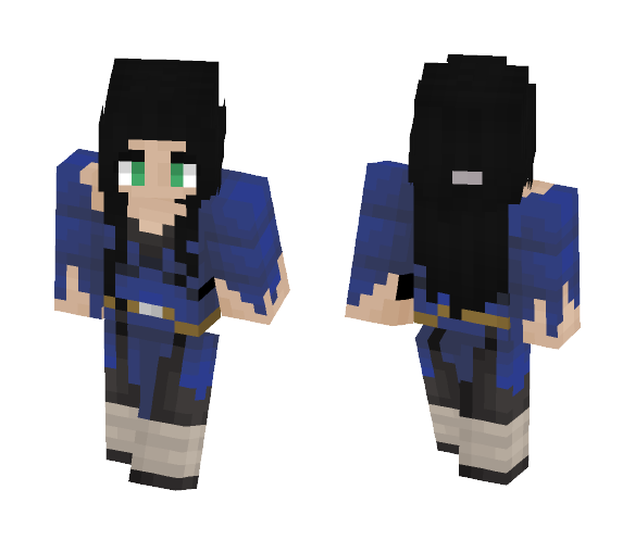 Tramp Monk - Male Minecraft Skins - image 1