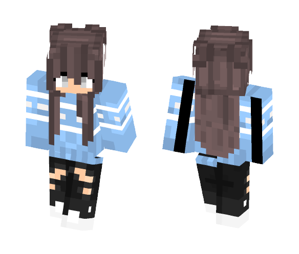 Cute winter (alex) - Female Minecraft Skins - image 1