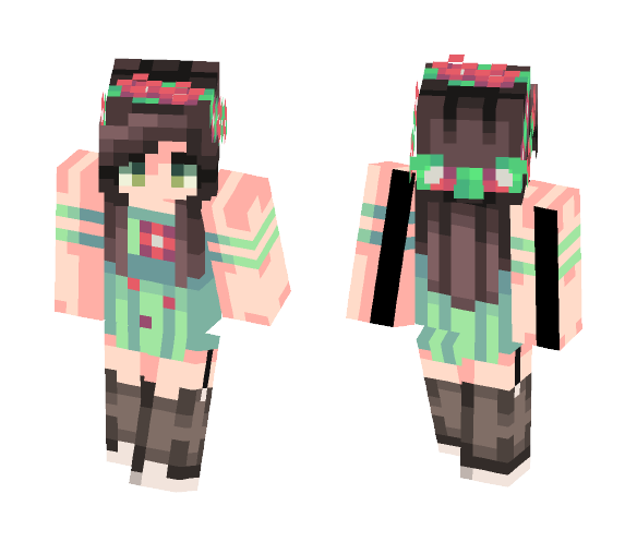 Amber Napier ???? - Female Minecraft Skins - image 1