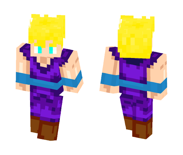 Gohan SSJ Cell Saga - Male Minecraft Skins - image 1