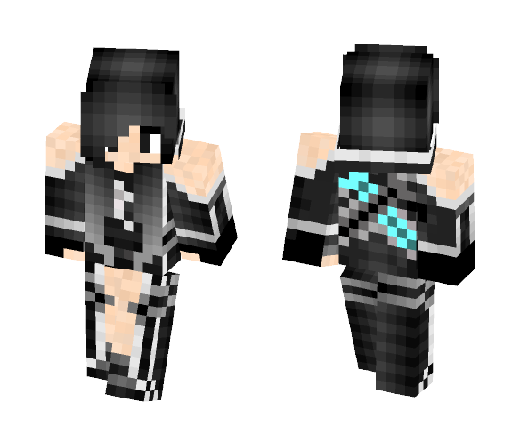 Female Kirito - Female Minecraft Skins - image 1