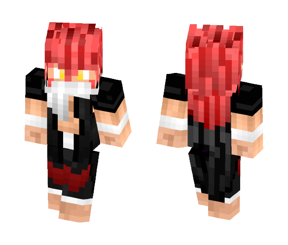 Igneel Human Form (Fairy Tail) - Male Minecraft Skins - image 1