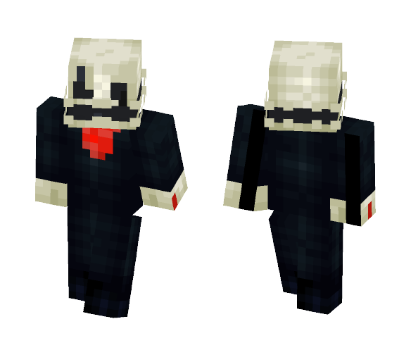 Reaptale Gaster - Male Minecraft Skins - image 1