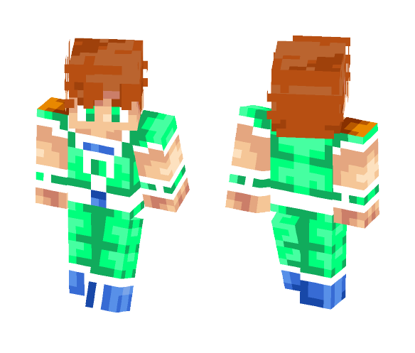 My sayan skin - Male Minecraft Skins - image 1
