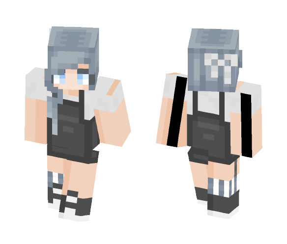 Blue Smoke - Female Minecraft Skins - image 1