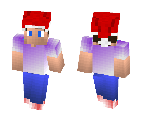 Purple Tye Die Dude! - Male Minecraft Skins - image 1