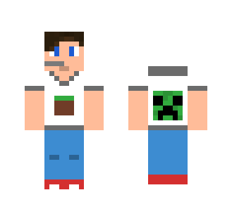 Hooded Minecraft Gamer!