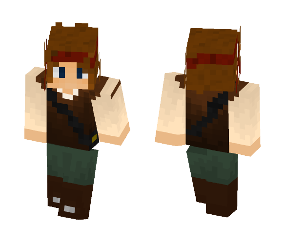 Download Free Dally Skin for Minecraft image 1 Dally - Male Minecraft Skins - image 1