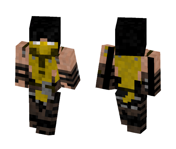 Scorpion -Mortal Kombat - Male Minecraft Skins - image 1