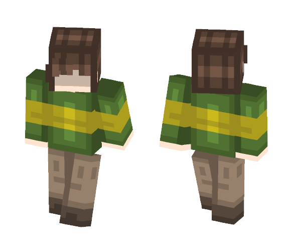 Chara -undertale - Female Minecraft Skins - image 1