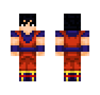 Goku The Super Saiyan God - Male Minecraft Skins - image 2