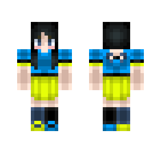 Neon and things, whatever - Female Minecraft Skins - image 2