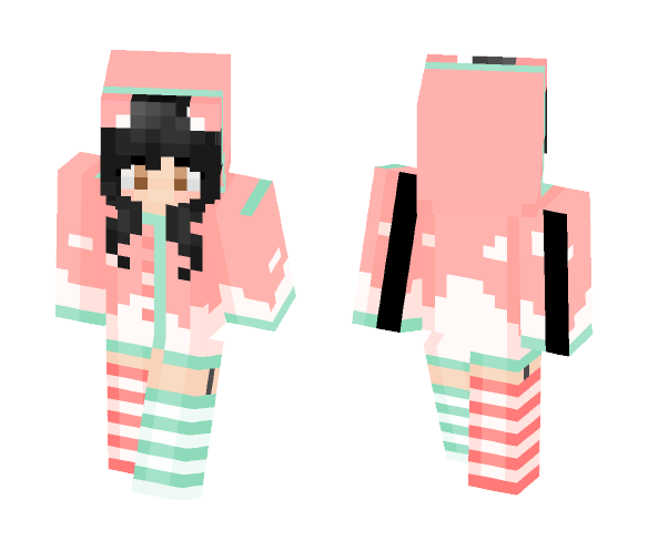 Pyama girl - Girl Minecraft Skins - image 1