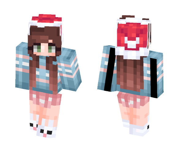 Download Free ▽|Christmas is coming :) | Skin for Minecraft image 1 ▽|Christmas is coming :) | - Christmas Minecraft Skins - image 1