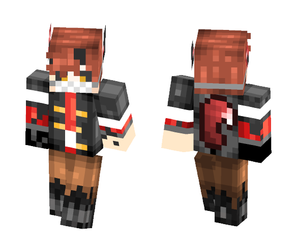 Human Nightmare Foxy (Update Skin) - Male Minecraft Skins - image 1