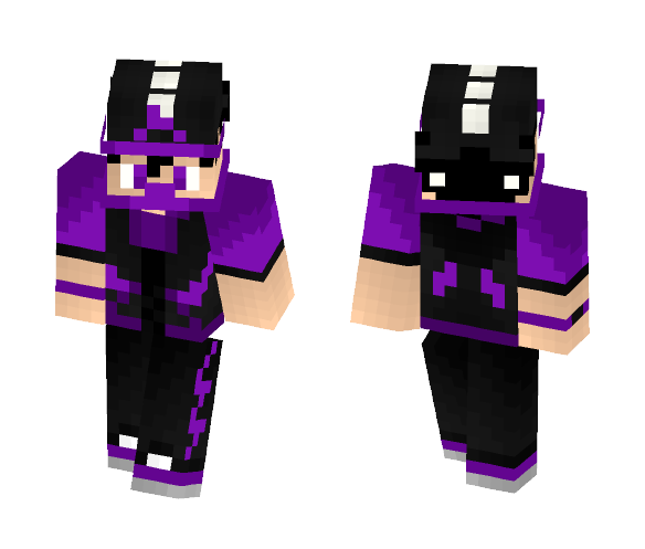 Boboiboy Dark - Male Minecraft Skins - image 1