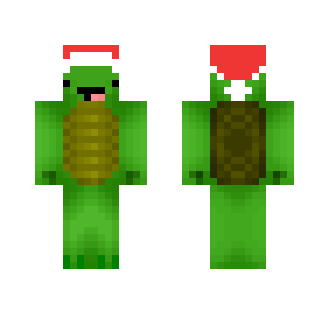Christmas Turtle Derp - Christmas Minecraft Skins - image 2