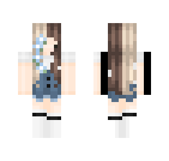Flower Chibi Girl ; Bailscar18 Req