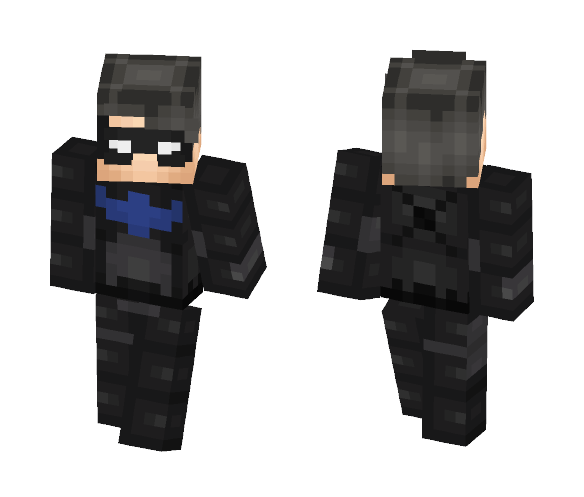 Nightwing (Young Justice) - Male Minecraft Skins - image 1