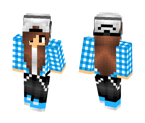 Tomboy // Gracecreeper10 - Female Minecraft Skins - image 1