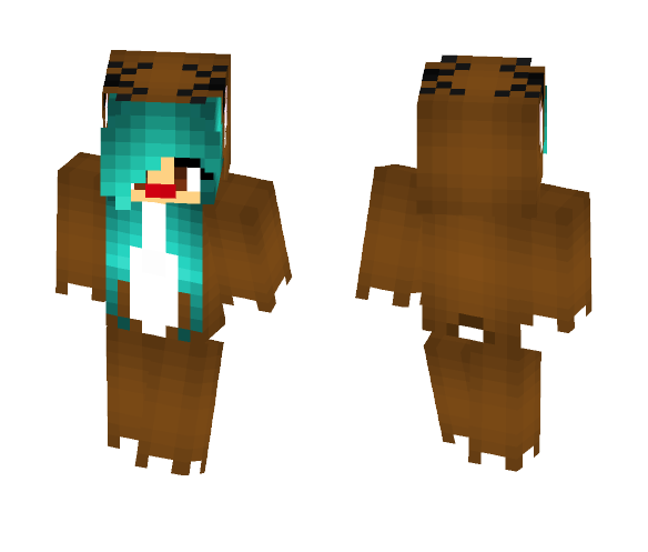 Rudolph Onesie _George - Female Minecraft Skins - image 1