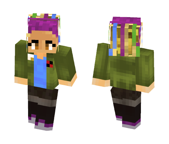 Ladybug Mylene - Female Minecraft Skins - image 1