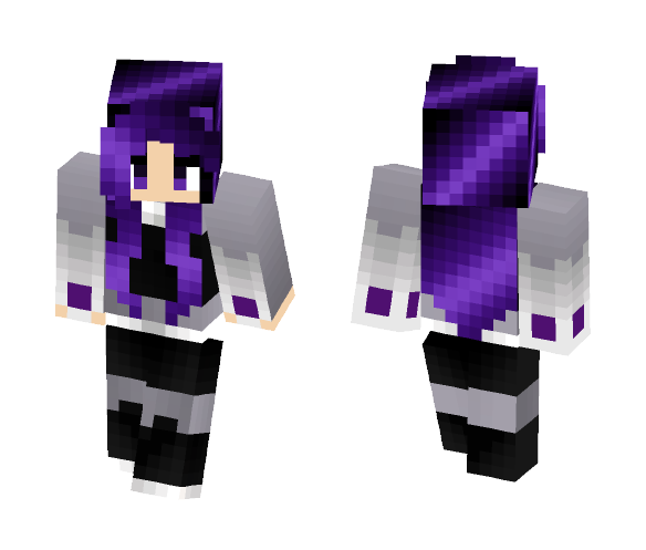 Download Free Blackfire Teen Titans Skin for Minecraft image 1 Blackfire Teen Titans - Female Minecraft Skins - image 1