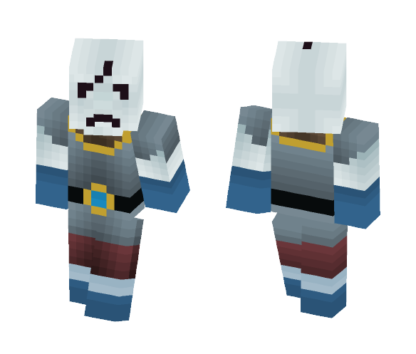Dragon Quest Skeleton - Male Minecraft Skins - image 1