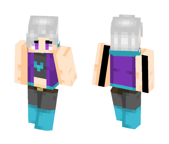 UnderLust Sans - Male Minecraft Skins - image 1