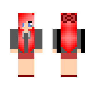 red hair gamer