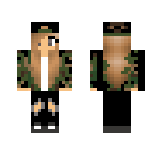 Cute Camo Girl