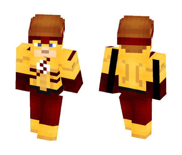 Kid Flash (Young Justice) - Male Minecraft Skins - image 1