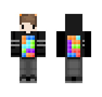 Tetris Inspired Chibi | ???? Zero - Male Minecraft Skins - image 2