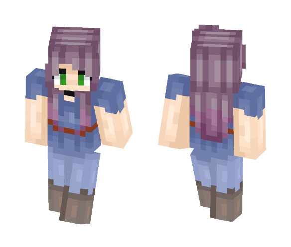 Wisteria - Female Minecraft Skins - image 1
