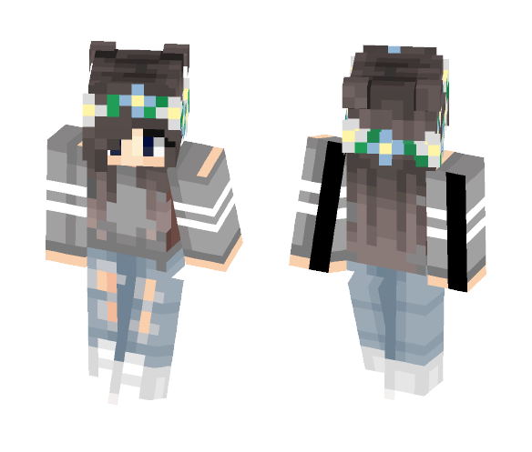Download Free ♥ tumblr girl ♥ Skin for Minecraft image 1 ♥ tumblr girl ♥ - Girl Minecraft Skins - image 1