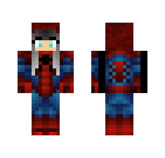 Girl Spider-man costume - Comics Minecraft Skins - image 2